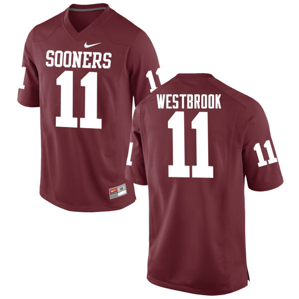 Men Oklahoma Sooners #11 Dede Westbrook College Football Jerseys Game-Crimson - Click Image to Close